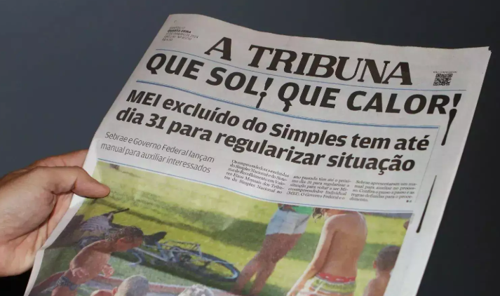 A Tribuna, de Santos, adota formato berliner: inovação no jornalismo regional e credibilidade consolidada